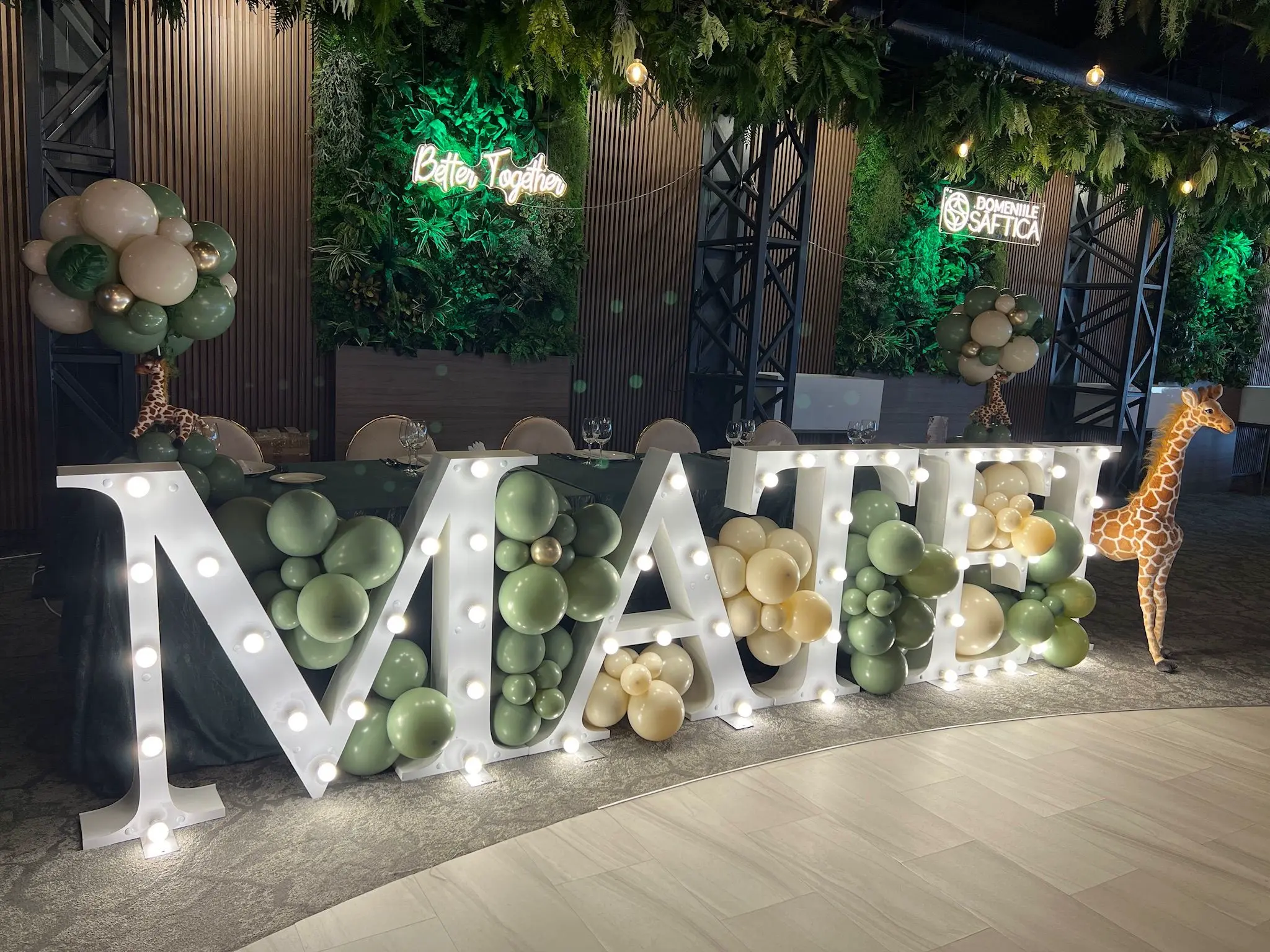 Litere volumetrice în București și Ilfov